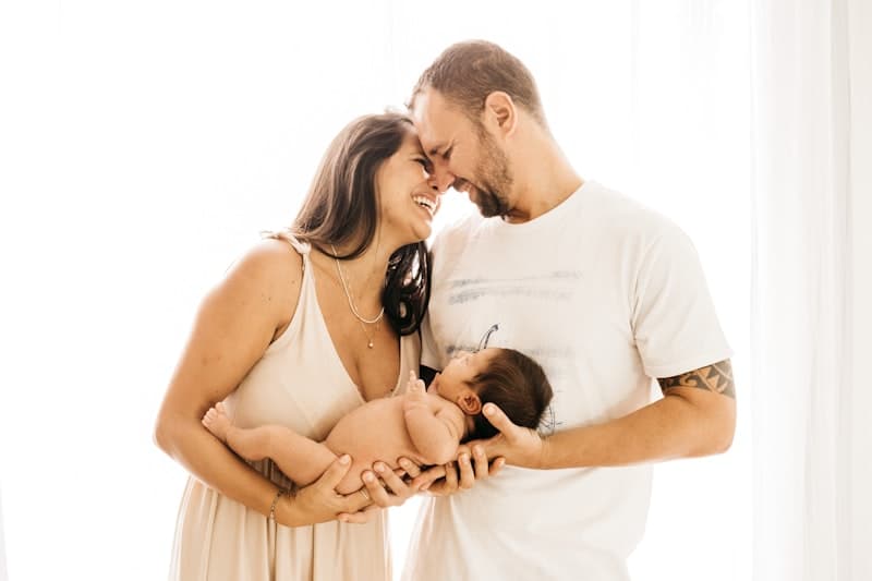 Parent and baby